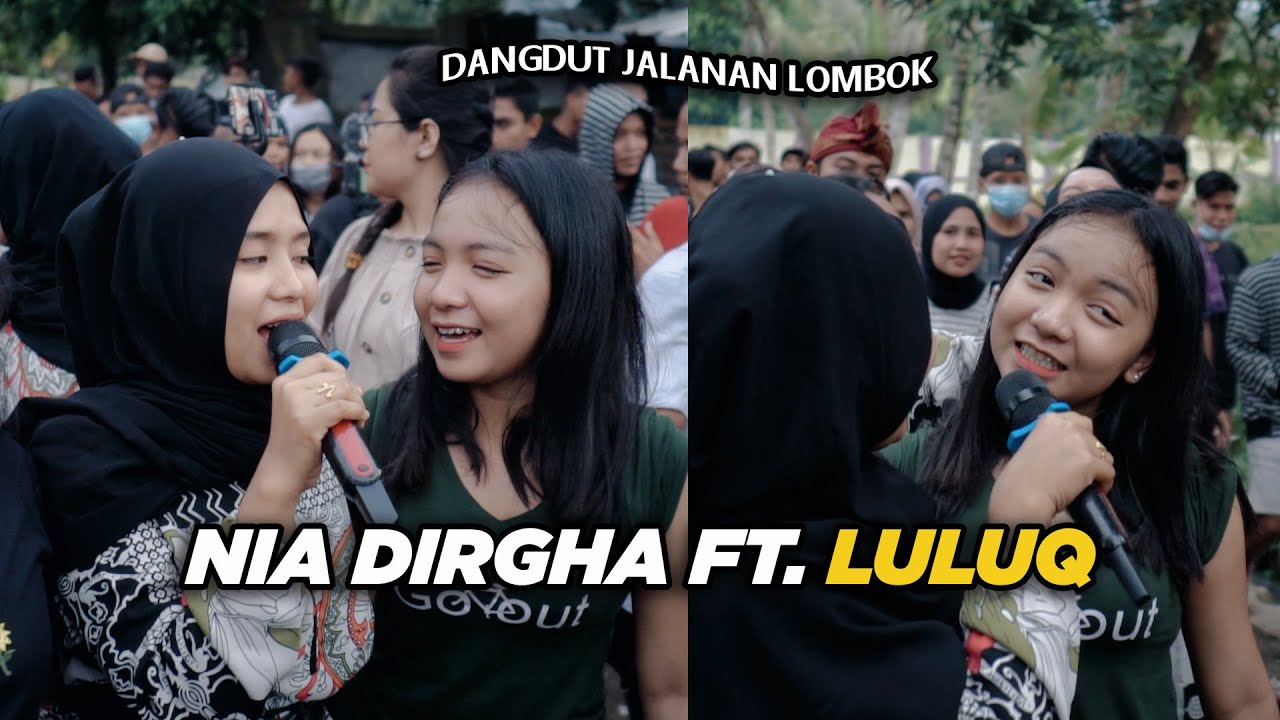 BEGINILAH SUARA LULUQ SAAT NYANYI | NIA DIRGHA - JALAN DATAR & HADIRMU BAGAI MIMPI
