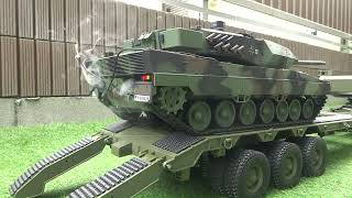 ヘンロン1/16 レオパルド(戦車) Henglongヘンロン 1/16 ドイツ主力戦車 レオパルト2 A6 - YouTube