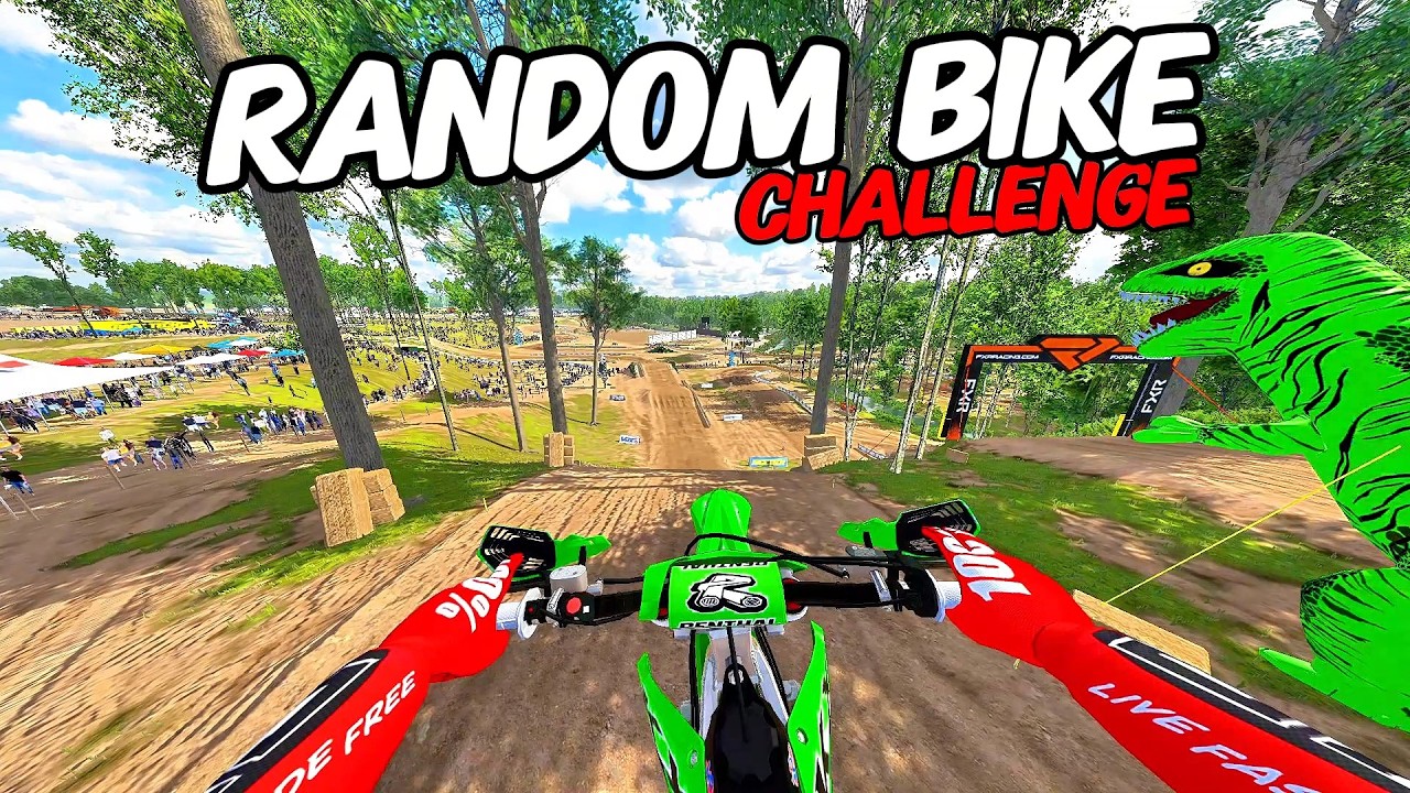 Random Bike CAN I WIN ON A RANDOM BIKE IN MX BIKES? - YouTube