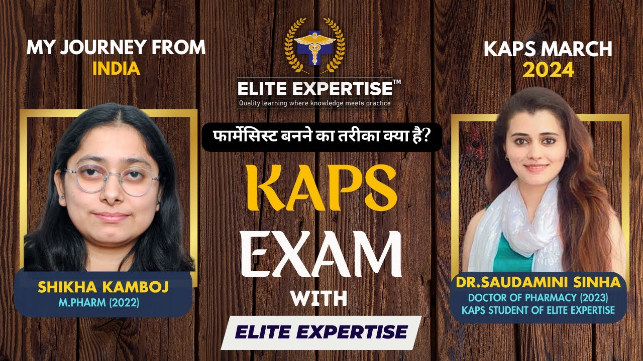 How to Pass The KAPS Exam? a Registered Pharmacist In