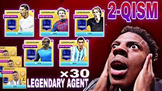 DLS 25 CHAMPIONS PLAYERS OCHAMIZ🥳🥳 2-QISM NEW LEGENDARY PLAYERS 7000💎💎💎💎💎💎 OMADSIZ AGENT OCHISH
