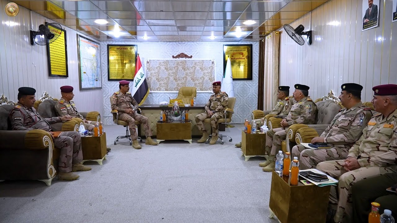 رئيس أركان الجيش ونائب قائد العمليات المشتركة يزوران قاطع عمليات ميسان