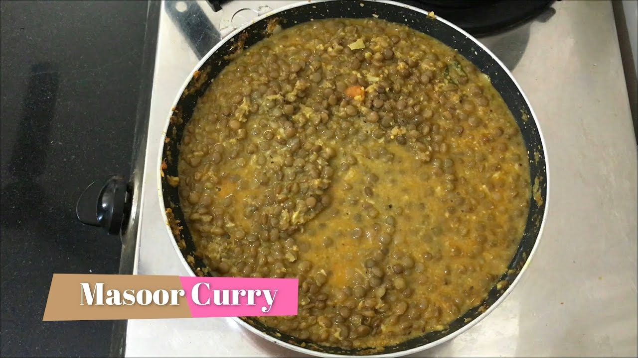 Masoor Dal Curry Recipe | लाल मसूर की दाल | Whole Red Lentil Curry | Indian Cuisine Recipes