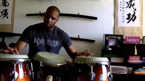 Flam Rudiments on Congas