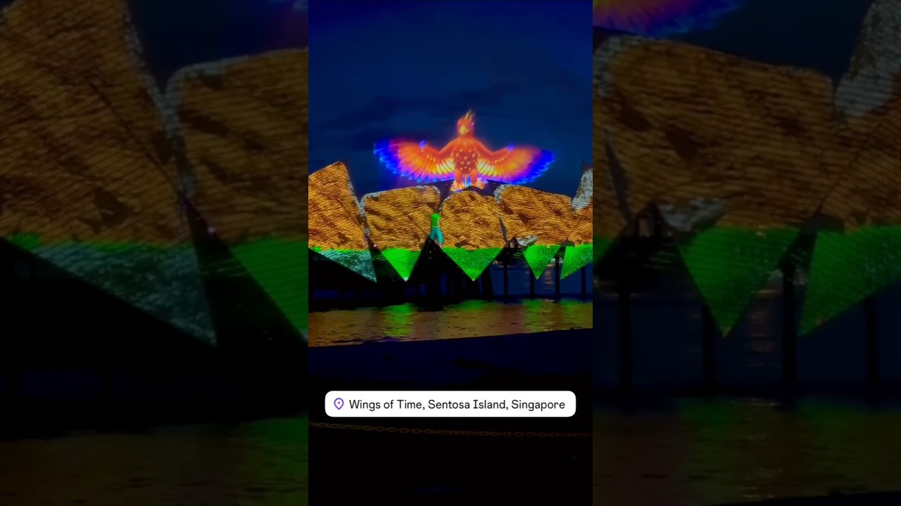 Wings of Time | Magical Night Show at Sentosa Island Singapore part -1