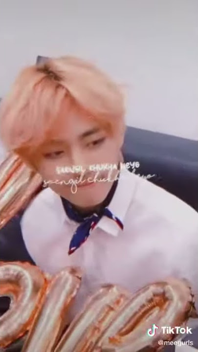 Video TikTok BTS Spesial Kim Taehyung ulang Tahun🥳