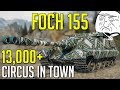 MEGA Foch 155 • Circus is in Town! ► World of Tanks AMX 50 Foch 155 Gameplay