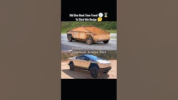 "Cybertruck or 1990s Indian Trash Bin? Elon, We Need Answers!" #shorts #Cybertruck #ElonMusk #Tesla
