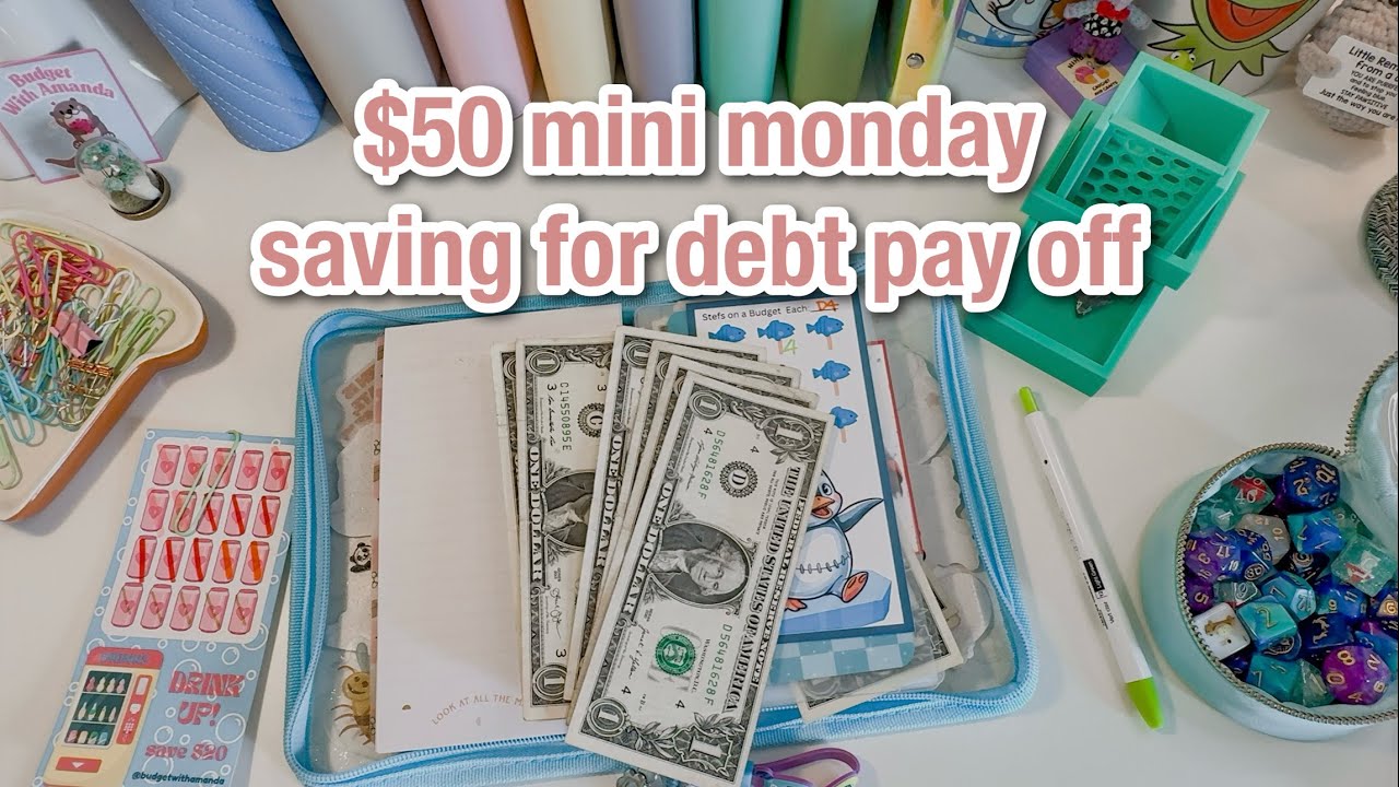 Мини-понедельник за 55 долларов | накопления на погашение долга | неделя 1 октября | 