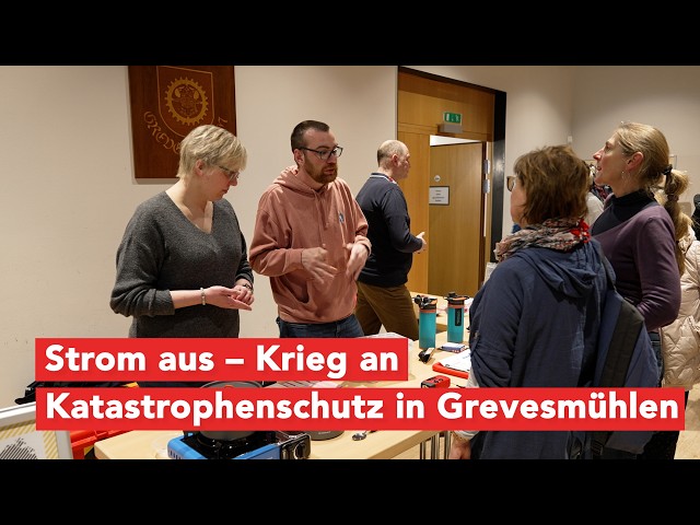 "Strom aus – Krieg an." Katastrophenschutz in Grevesmühlen