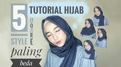 PALING BEDA! 5 STYLE TUTORIAL HIJAB SEGIEMPAT | bahasa - Durasi: 6.05. 