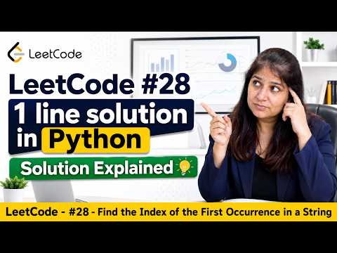 LeetCode #28: Find the Index of the First Occurrence in a String | 1-Line Python Solution