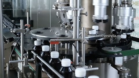 Rotary Pick N Place Screw Capping for Bottles, PNP Capping Machine, Bottle Capping Machine, Capper