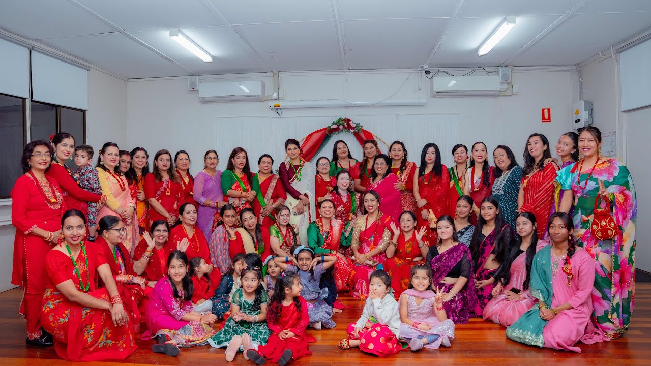 ✨ Happy Teej 2025 | Mango Hill Community ✨ Sapphire-Ed Sheeran, Teejako Ramjhami- Annu Chaudhary 