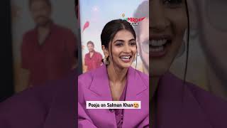 Pooja Hegde's new name for Salman Khan #shorts #salmankhan #poojahegde