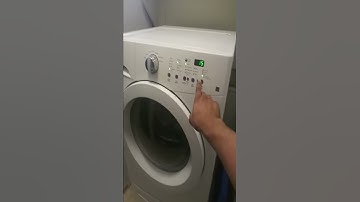 How to get error codes from a washer Frigidaire