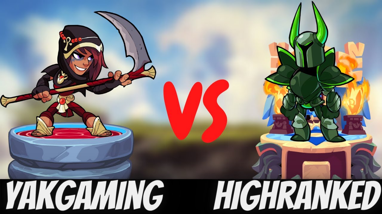 brawlhalla 1v1 gameplay | scythe power fight | brawlhalla pro guide | YAKGaming Brawlhalla