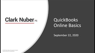 Setting up QuickBooks Online & Charts of Accounts screenshot 5