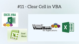 #11 Clear Cell in VBA
