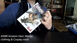 ASMR Anime themed Amazon haul | Manga, Clothing, Gojo's eye patch (Tapping, crinkles, soft spoken) screenshot 5