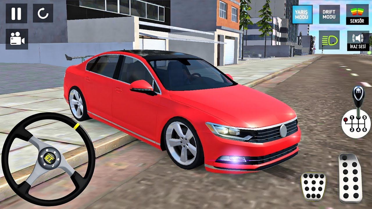 Wollkswagen Passat Araba Park Etme Oyunu - Araba Park Etme Simülatör Oyunu - Android Gameplay