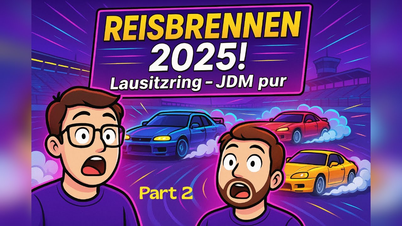 Drift-Overload & JDM-Klassiker ohne Ende 💨 🚗 | Reisbrennen 2025 | Part 2