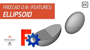 FreeCAD Tutorial - Feature - Ellipsoid (Part Workbench)