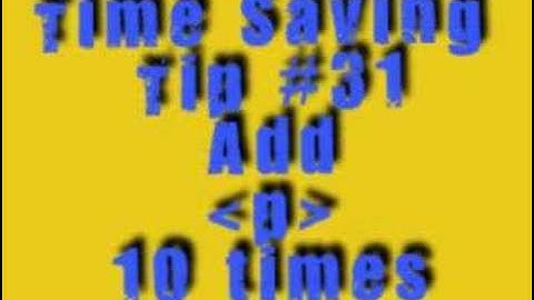 How To Pimp Your PROFILE on MySpace (EPI 03 D) Layout