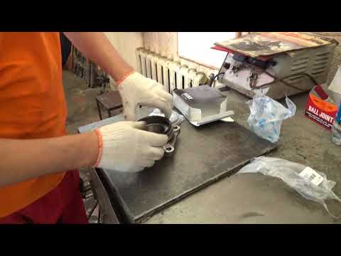 Toyota Land Cruiser Prado-120 4Runner 215 . Замена переднего ступичного подшипника .