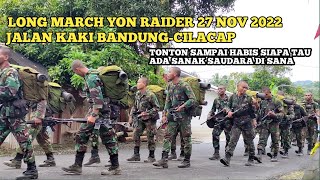 LONG MARCH TNI AD YON RAIDER BANDUNG CILACAP MELINTASI BANJARANYAR CIAMIS #longmarch #tni #tniad #ad