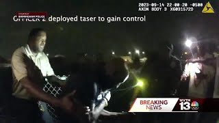 Police body camera footage released shows arrest of Minor HS band director tased, arrested