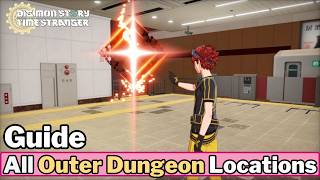 All Standard Outer Dungeon Locations - Digimon Time Strangers