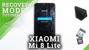 XIAOMI Mi 8 Lite Hard Reset Via Recovery Mode