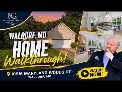 10916 Maryland Woods Ct, Waldorf, MD home video tour