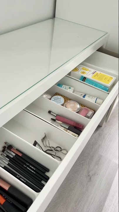 organising ikea malm dresser #ikea #ikeastore