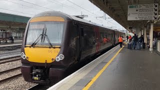 12:45 Cardiff Central to Birmingham New Street 14:45 - Class 170 Cross Country Turbostar