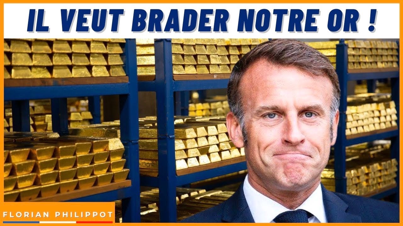 Coup de tonnerre : Macron veut VIDER l’or de la Banque de France !