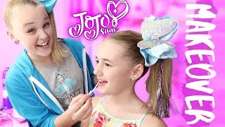 Jojo siwa gives bailey and epic makeover! had so much fun frolicking
in jojo's merch room picking out her dream outfit. did an amazing job
an...