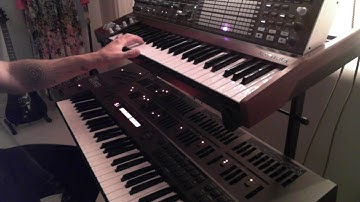 1 Tone JD-800 & MatrixBrute Improvisation with Custom Patches