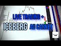 Trading live scalping au carnet dordre du 20112020  iceberg