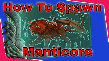 How to Spawn in a Manticore on any map