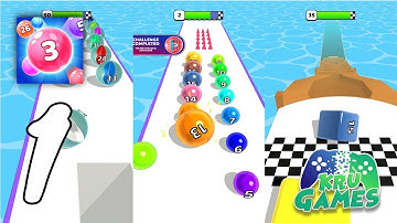 Marble Run 3D-Color Ball Race 👸 NEW BIG UPDATE!  I All levels Mobile Gameplay Update Max Level MOR30