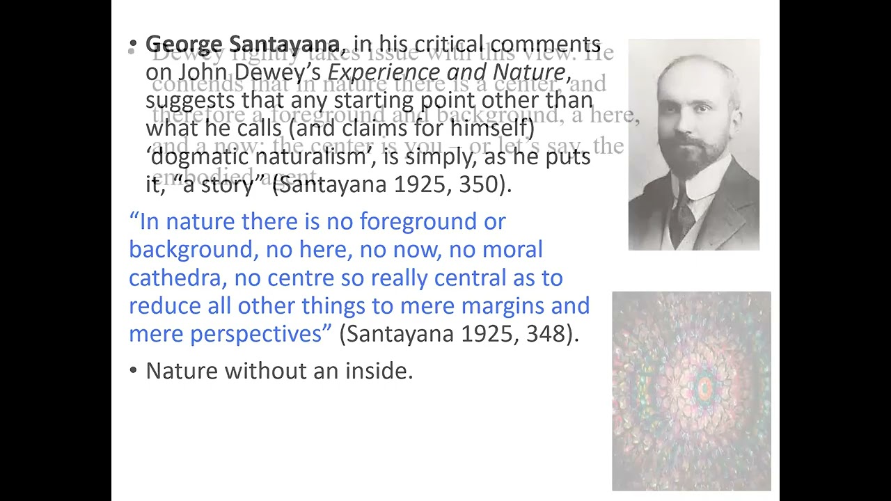 Shaun Gallagher: The Inside Story. Nature at the Intersection of Phenomenology and Pragmatism