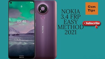 NOKIA 3.4 FRP/GOOGLE ACCOUNT bypass, 2021