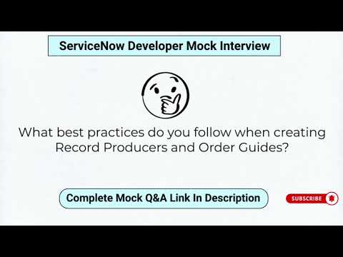 Improve ServiceNow Efficiency: 2-Tier Record Producers