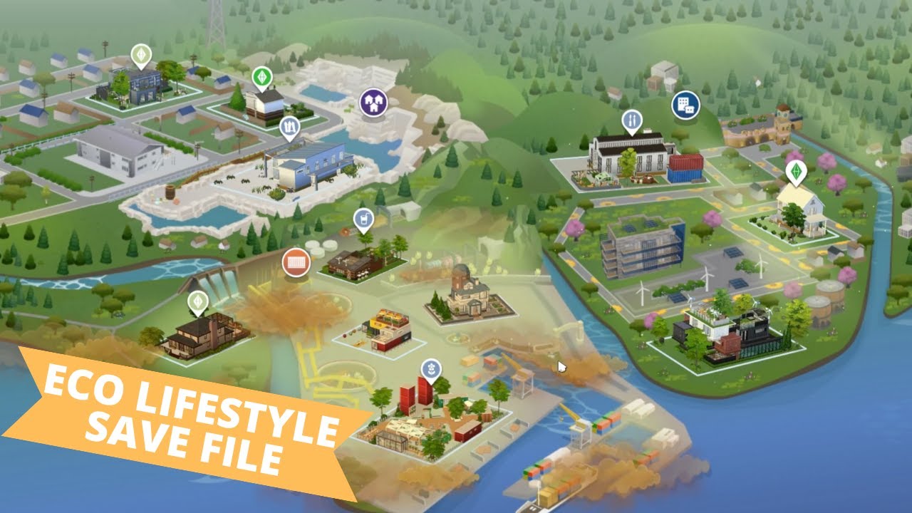 BASE GAME SAVE FILE | Sims 4 - YouTube