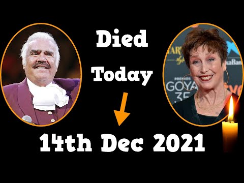 Famous People Who Died Today 14th December 2021