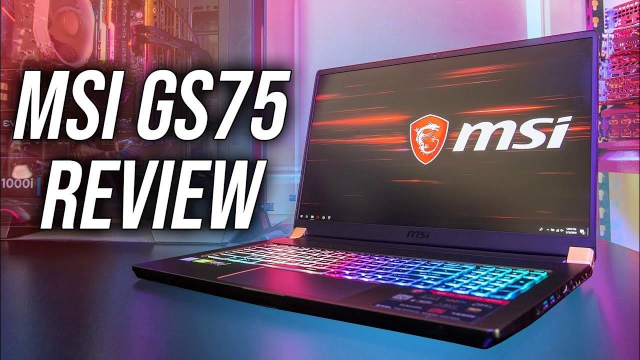 Ноутбук игровой MSI GF75 Thin 9SCSR 452RU - YouTube