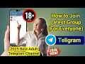 How to join telegram channel | How to add telegram group links || Telegram (full guide)