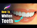 How to Whiten Teeth in Procreate on iPad